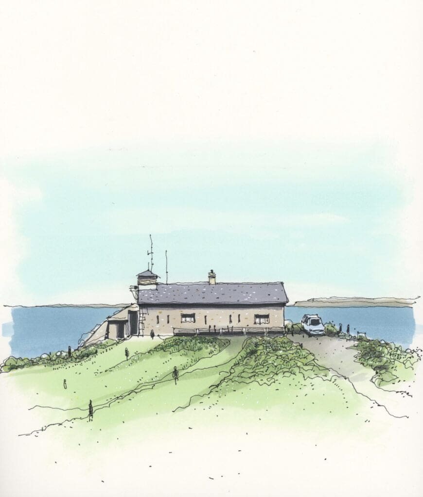 St Ives, Island - Shoreditch Sketcher Cornish Craft Barn