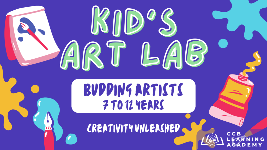 CCB Kids Art Lab 7-12 Years