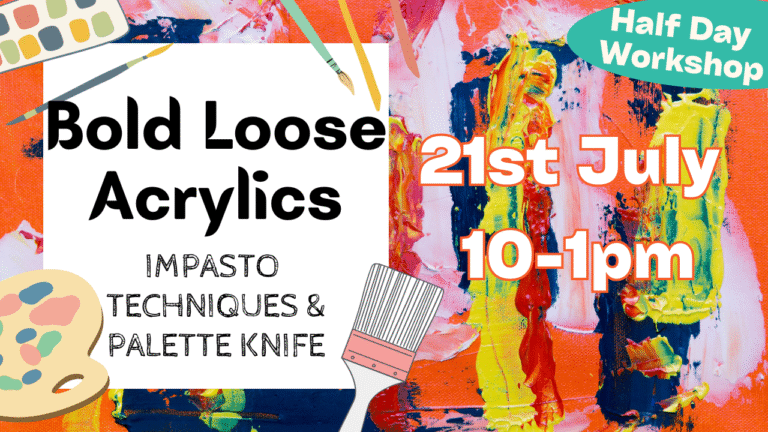 Bold Fast and Loose Acrylics Damian Semonin Cornish Craft Barn