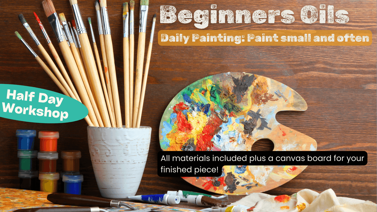 Beginners Oils Damian Semonin Cornish Craft Barn