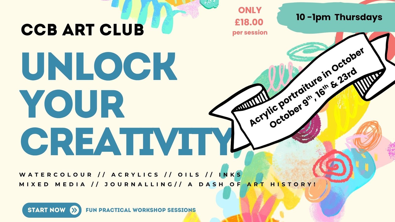 Art-Club-Oct-Portraiture CCB Art Club Unlocking Creativity, Portraiture