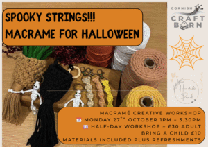 SPOOKY STRINGS Workshop Tiles (A4 (Landscape))