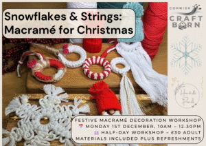 Snowflakes and Strings 1 Workshop Tiles (A4 (Landscape))