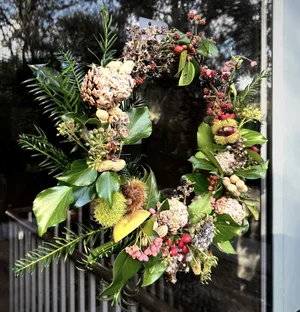 Bird Feeder Wreath
