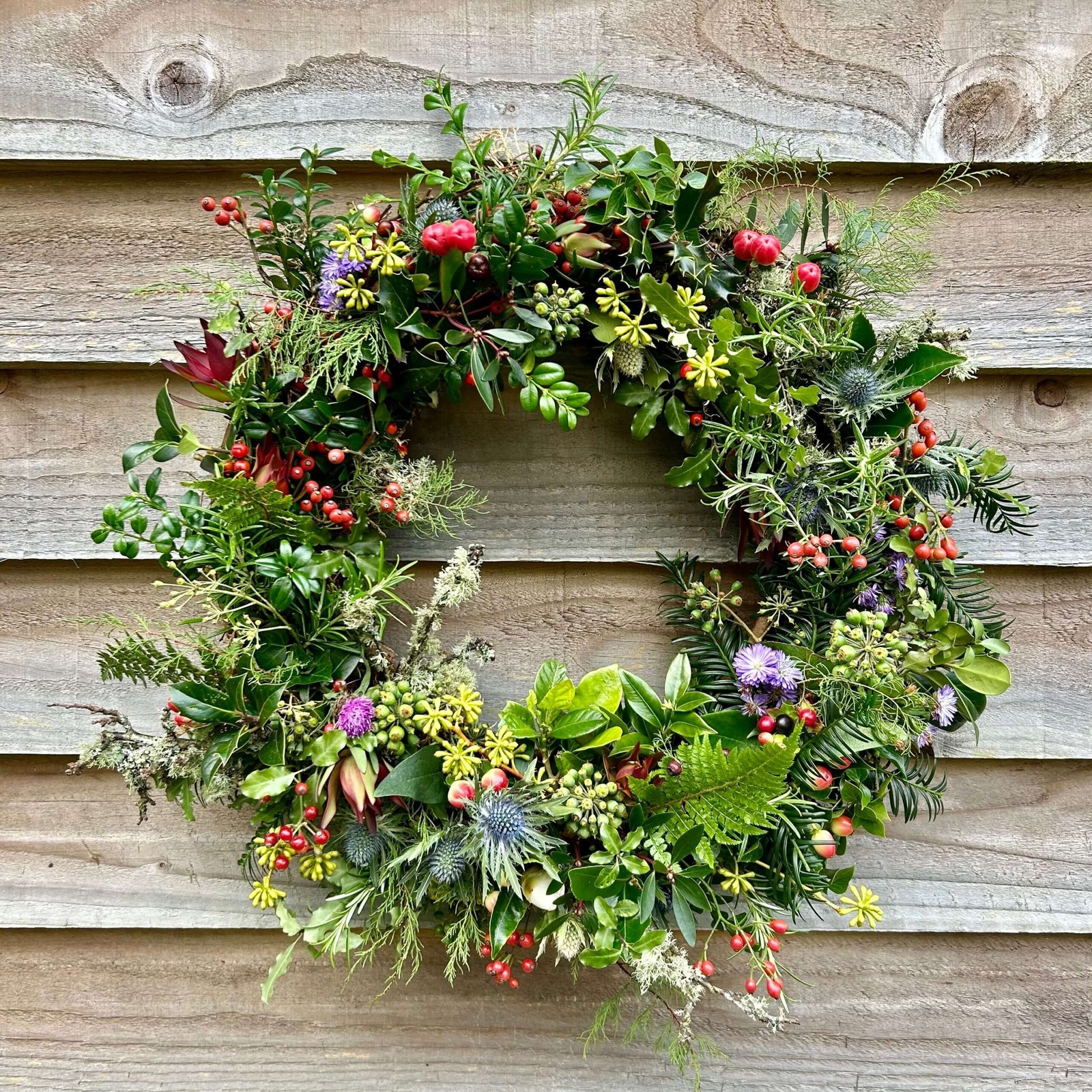 festive wreath 3 wreath making workshop cornish craft barn cornish wreath maker