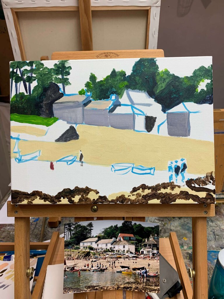 Oils For Beginners, Cornish Craft Barn, Damian Semonin