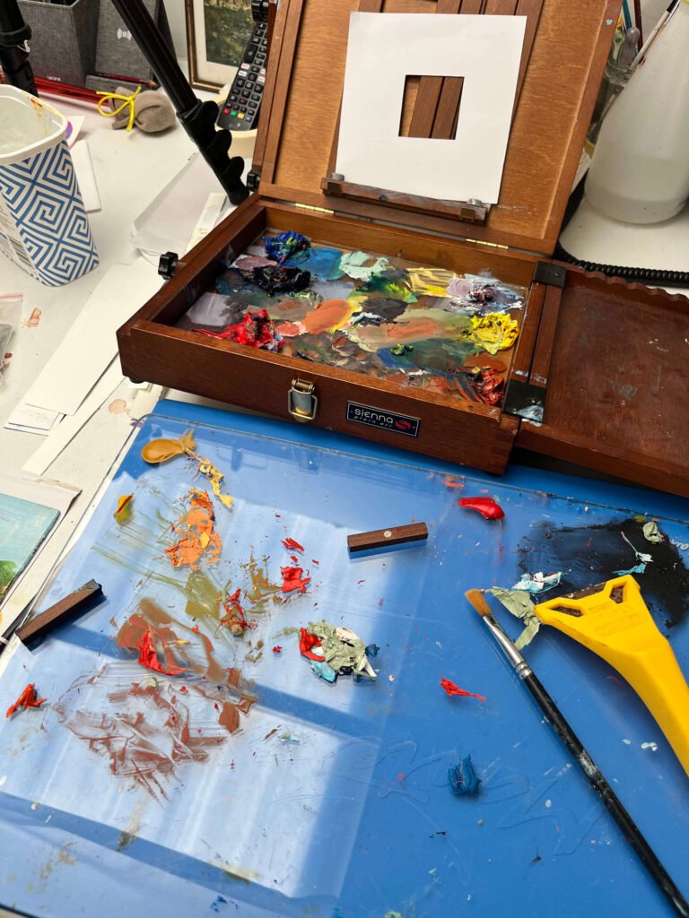 Oils For Beginners, Cornish Craft Barn, Damian Semonin