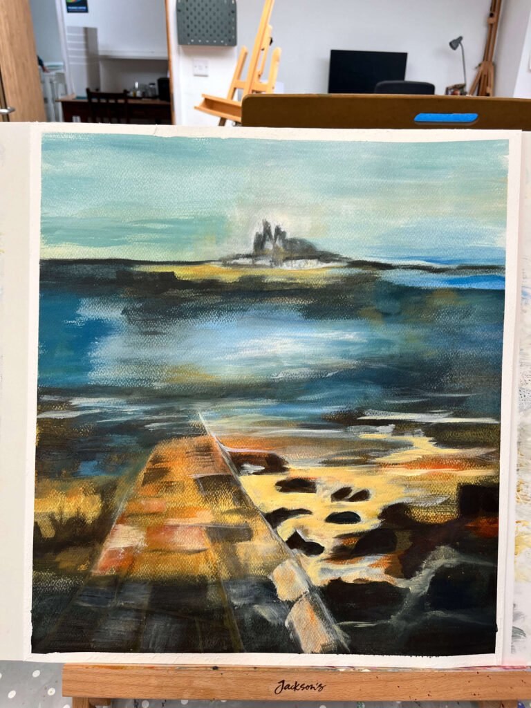Oils For Beginners, Cornish Craft Barn, Damian Semonin