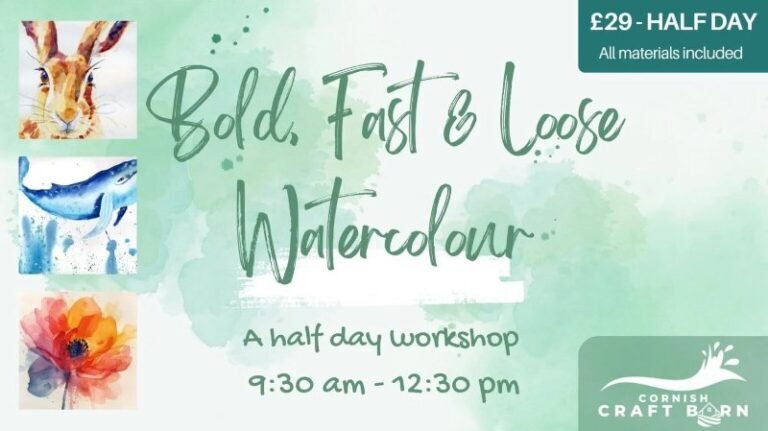 Bold, Fast & Loose Watercolour Workshop
