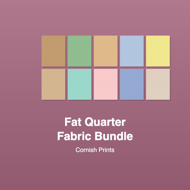 Fat Quarter Fabric Bundle
