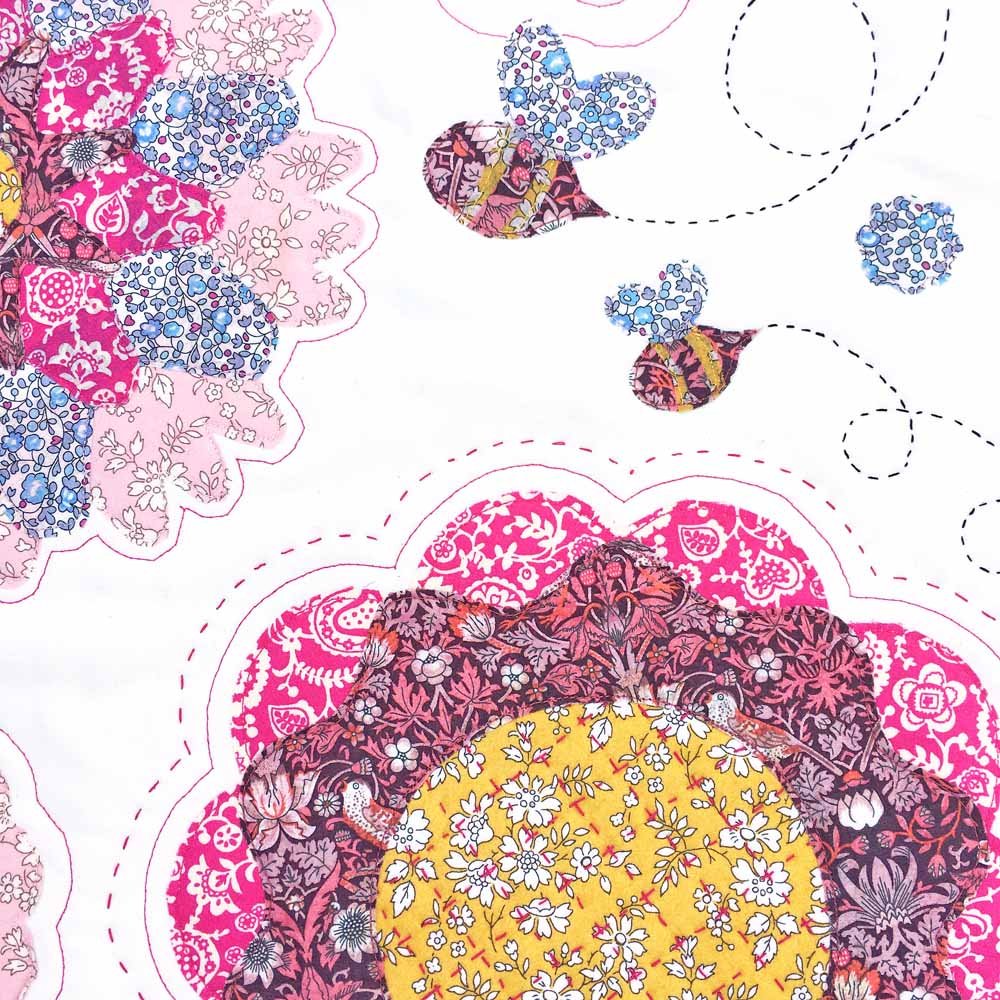 Liberty Tana Lawn® Fabric Flower Power Cushion Kit