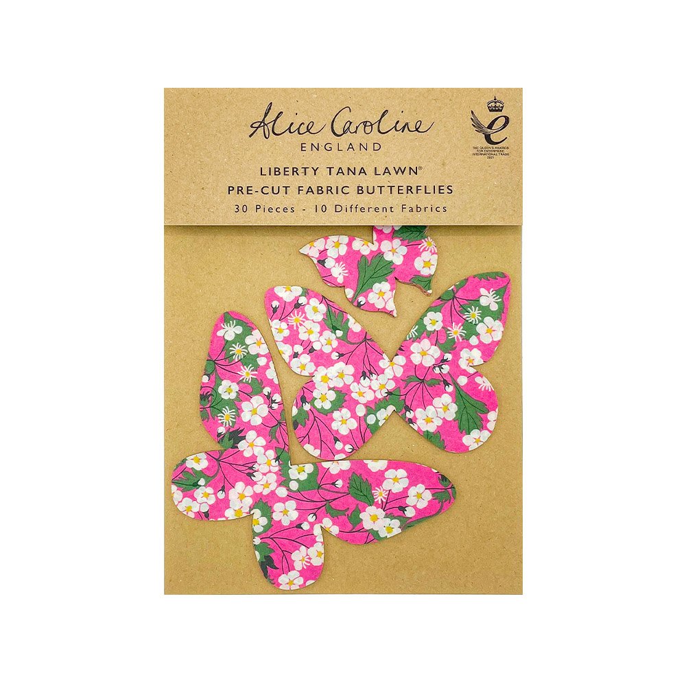 Pre-Cut Liberty Tana Lawn® Fabric Butterflies | Craft Kits
