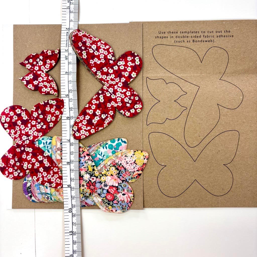 Pre-Cut Liberty Tana Lawn® Fabric Butterflies | Craft Kits