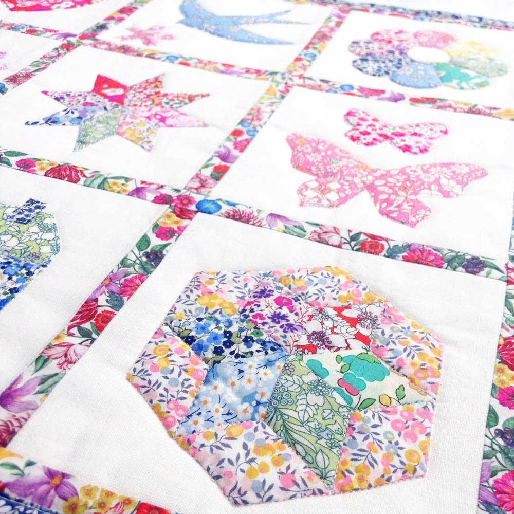 Liberty Tana Lawn® Fabric Rainbow Mini Sampler Quilt Kit