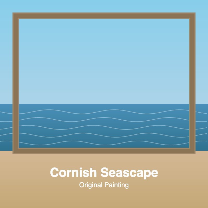 Cornish Seascape Original Painting