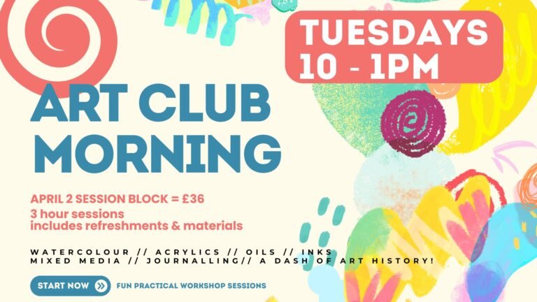 Cornish Craft Barn Tuesday Art Club