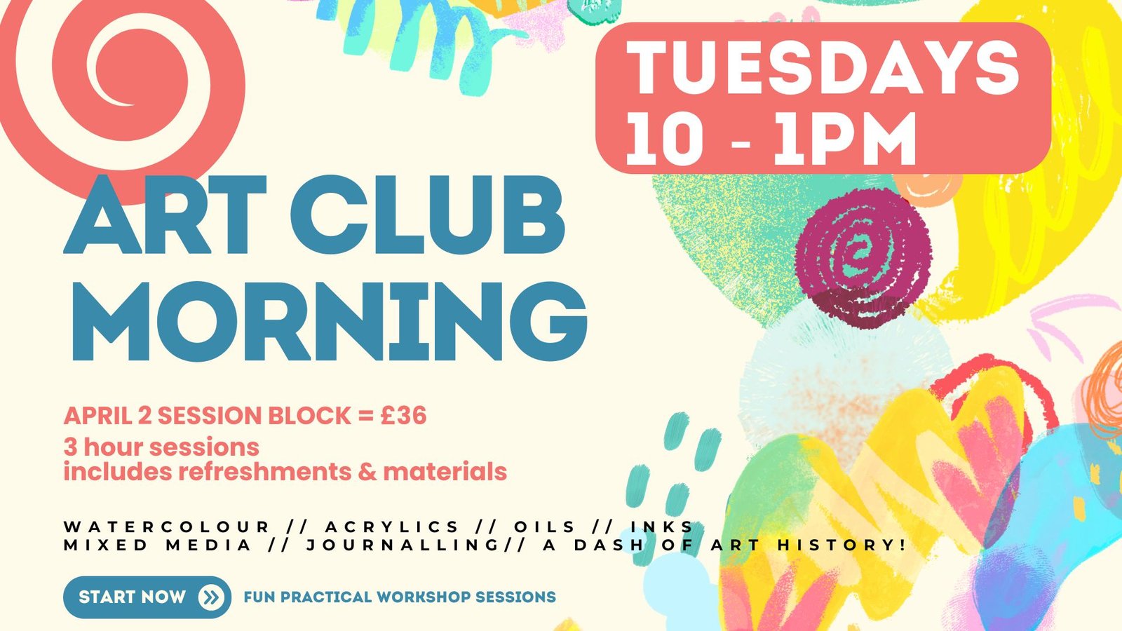 Cornish Craft Barn Tuesday Art Club