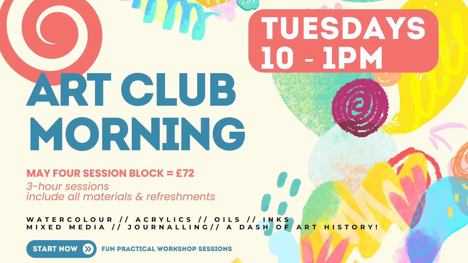 Tuesday Art Club Damian Semonin Cornish Craft Barn