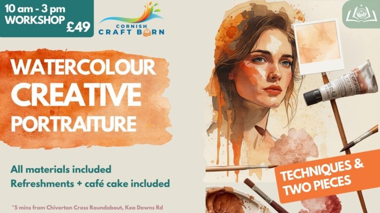 Creative Portraiture: Watercolour & Mixed Media