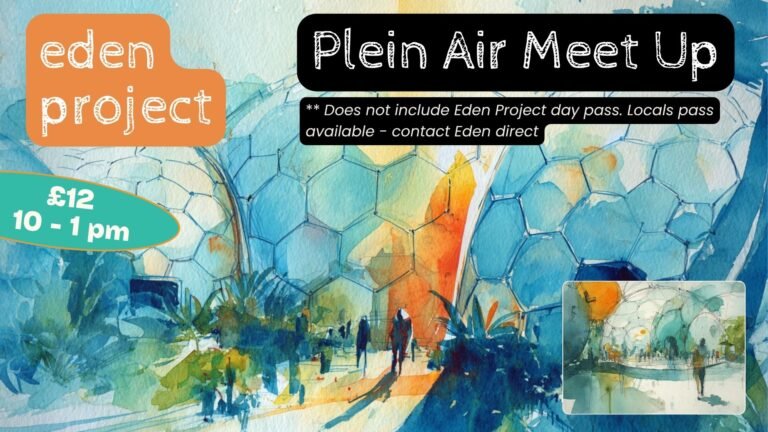 Eden Project Plein Air — Watercolour