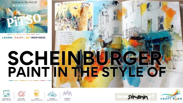 PITSO Scheinburger — Watercolour Ink & Wash